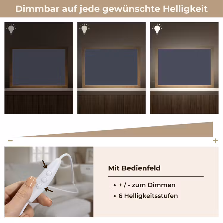 Geldersblauw - Blauw - Klassiek Light Box met kabel (Tafellamp) klein 924 -USP_dimbaarDE