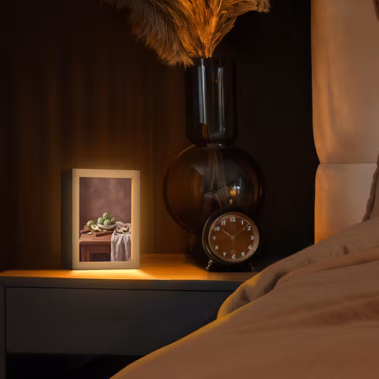 Tischlampe - Gemüse – Artischocke – Küche - Groenten - Artisjok - Keuken Light Box met kabel (Tafellamp) klein