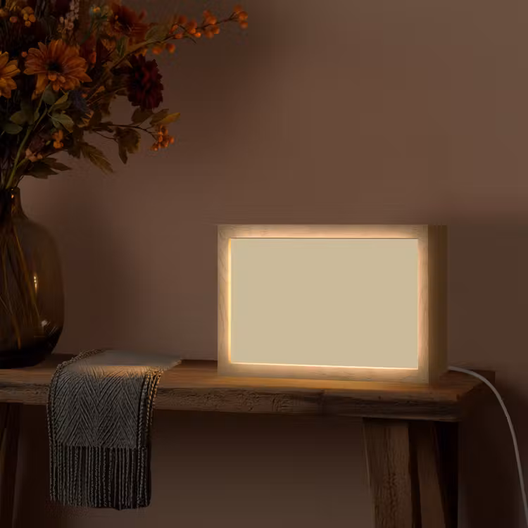 Greenhouse - Sage - Groen Light Box met kabel (Tafellamp) klein 924 -sfeer4