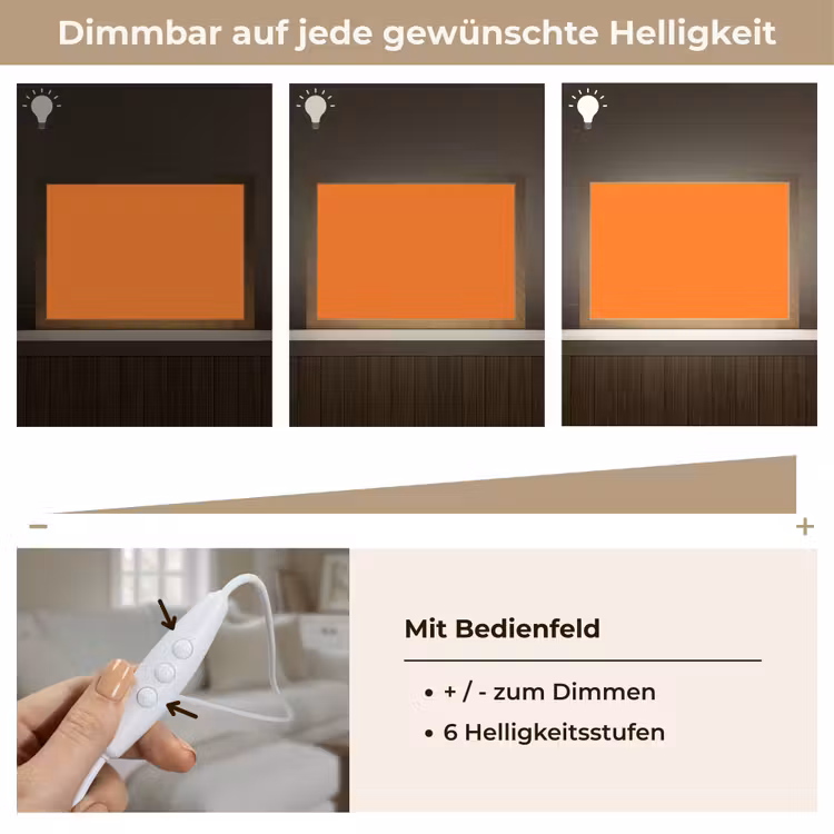 Spiced - Pumpkin - Oranje Light Box met kabel (Tafellamp) klein 924 -USP_dimbaarDE