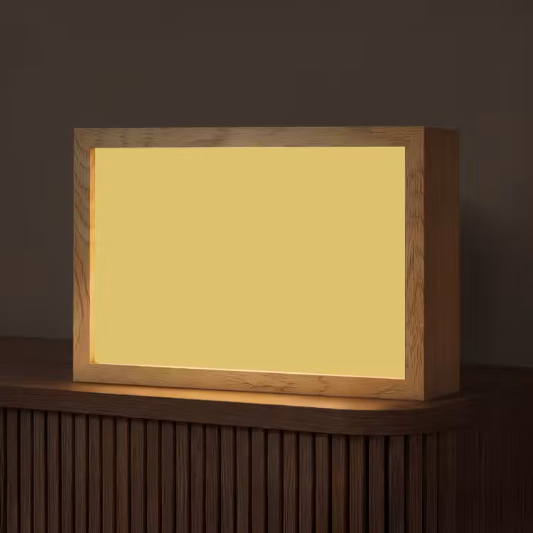 Golden - Victory - Geel Light Box met kabel (Tafellamp) klein 924 -z3d_website