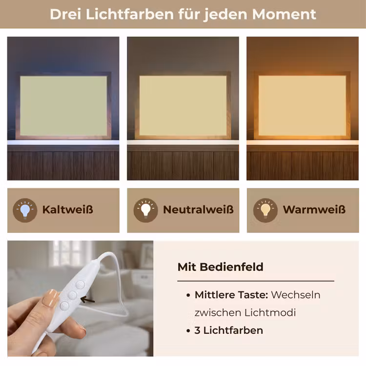 Golden - Clover - Geel Light Box met kabel (Tafellamp) klein 924 -USP_lichtkleurDE