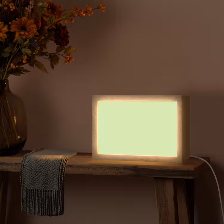 Light - Lime - Groen Light Box met kabel (Tafellamp) klein 924 -sfeer4