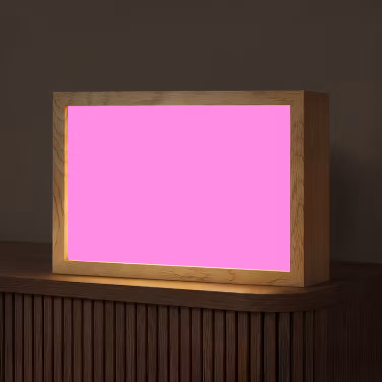 Bright - Orchid - Roze Light Box met kabel (Tafellamp) klein 924 -z3d_website