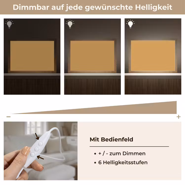 Autumn - Mustard - Geel Light Box met kabel (Tafellamp) klein 924 -USP_dimbaarDE