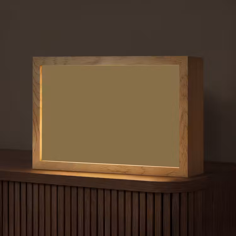 Hunter - Groen - Herfst Light Box met kabel (Tafellamp) klein 924 -z3d_website