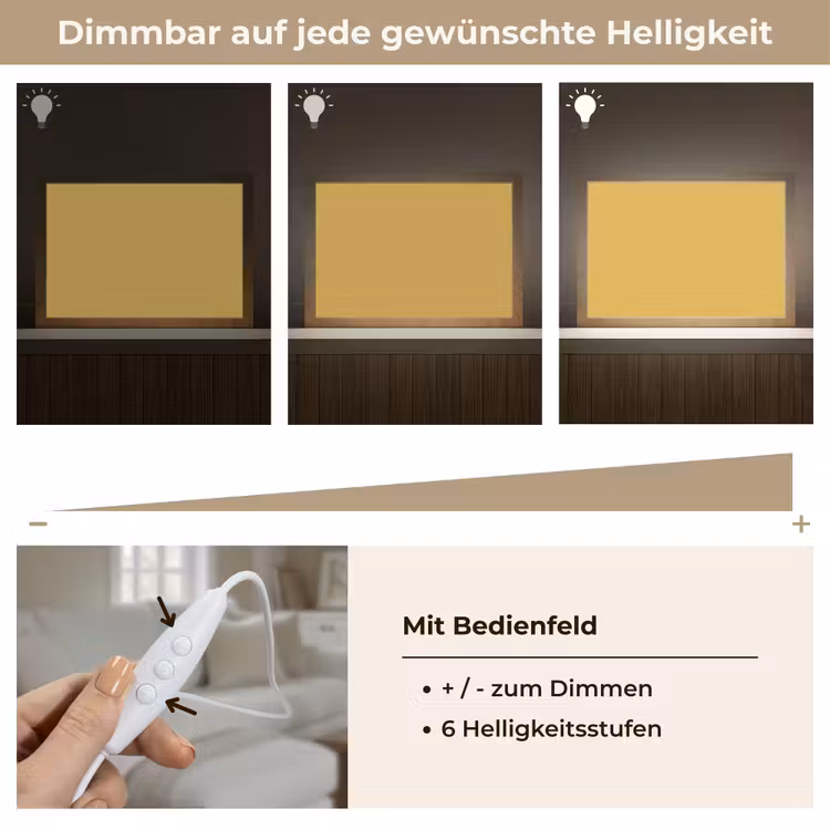 Joyful - Mustard - Geel Light Box met kabel (Tafellamp) klein 924 -USP_dimbaarDE