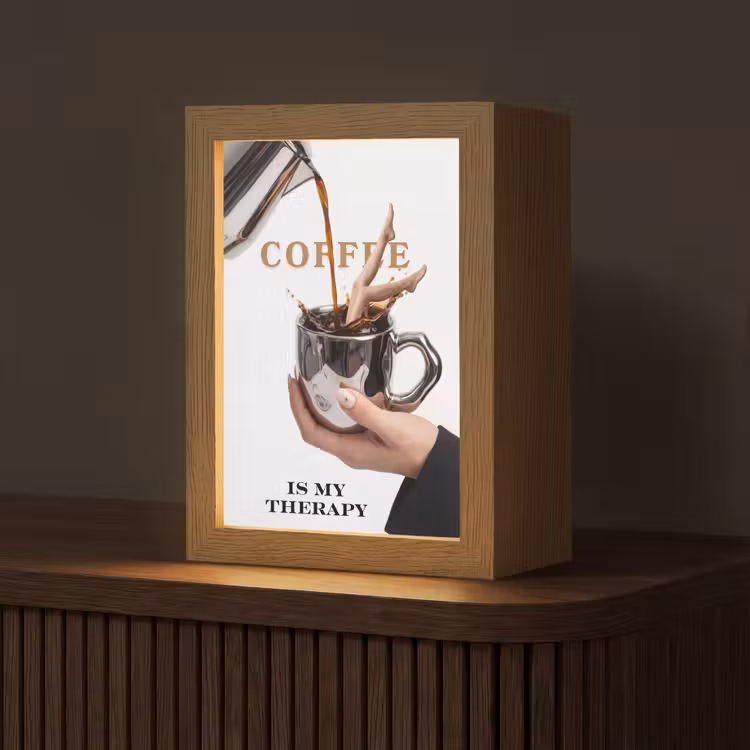 Koffie - Mok - Kan - Therapie Light Box met kabel (Tafellamp) klein -z3d_website