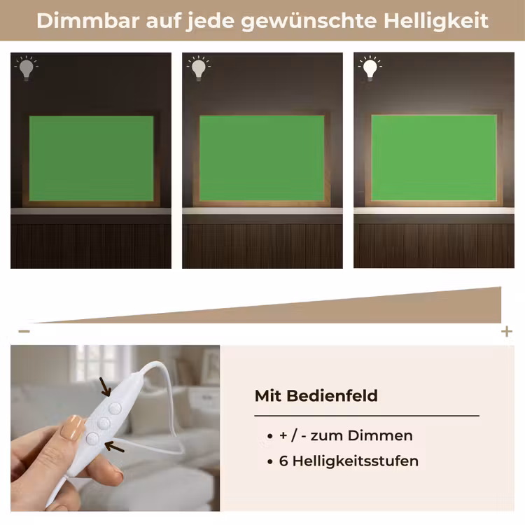 Kelly - Green - Groen Light Box met kabel (Tafellamp) klein 924 -USP_dimbaarDE