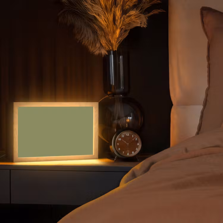 Herbal - Matcha - Groen Light Box met kabel (Tafellamp) klein 924 -sfeer1