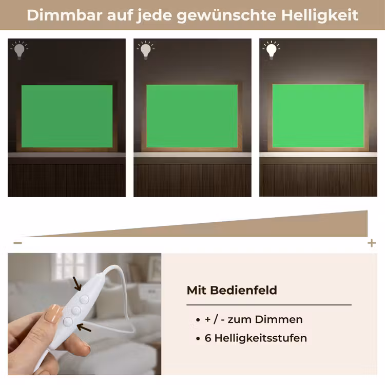 Mint - Green - Groen Light Box met kabel (Tafellamp) klein 924 -USP_dimbaarDE