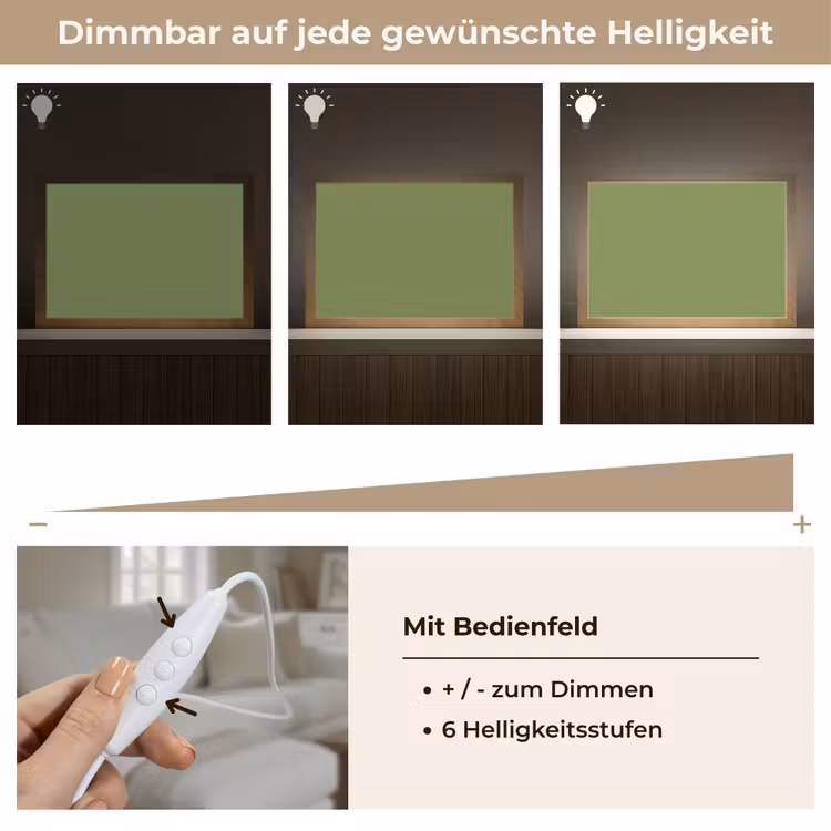Moss - Green - Groen Light Box met kabel (Tafellamp) klein 924 -USP_dimbaarDE