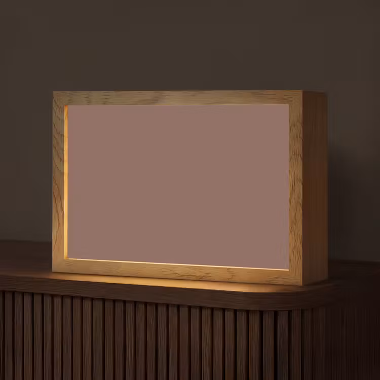 Muted - Chestnut - Bruin Light Box met kabel (Tafellamp) klein 924 -z3d_website