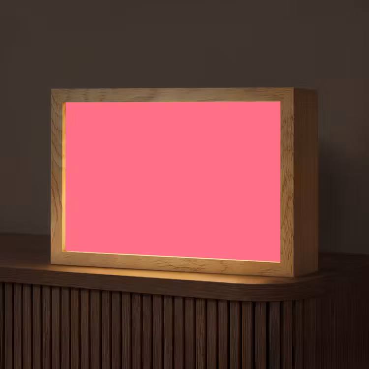 Neon - Flamingo - Roze Light Box met kabel (Tafellamp) klein 924 -z3d_website