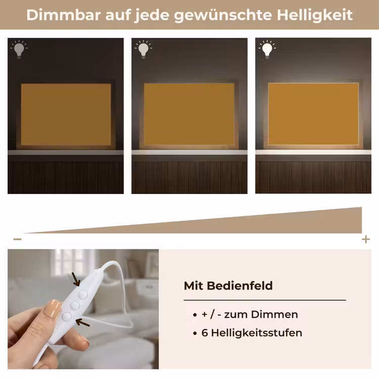 Ocre - Gold - Geel Light Box met kabel (Tafellamp) klein 924 -USP_dimbaarDE