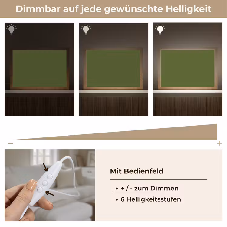 Olive - Drab - Groen Light Box met kabel (Tafellamp) klein 924 -USP_dimbaarDE