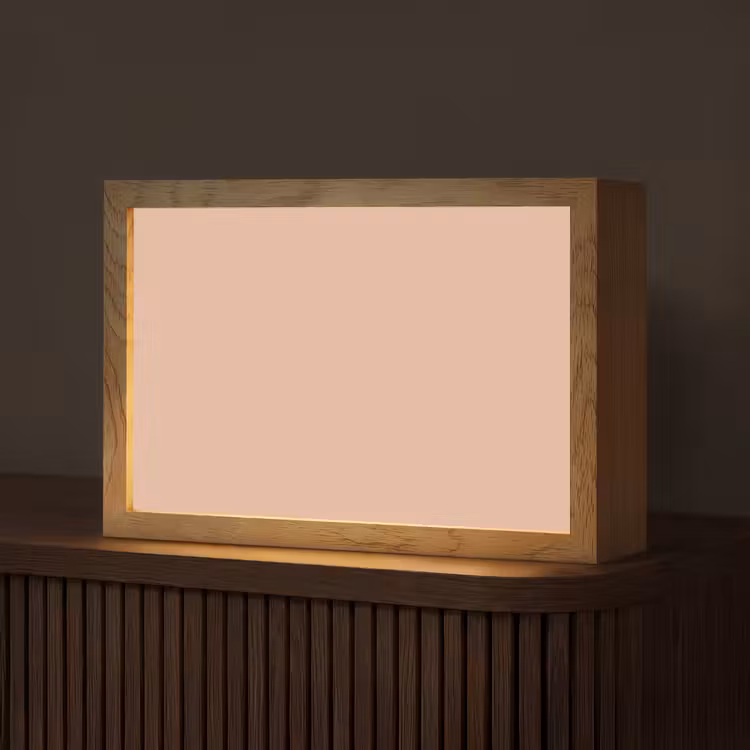 Blush - Terracotta - Nude Light Box met kabel (Tafellamp) klein 924 -z3d_website