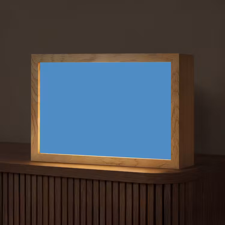 Royal - Blue - Blauw Light Box met kabel (Tafellamp) klein 924 -z3d_website