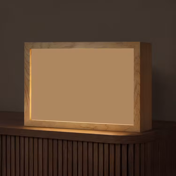 Sahara - Earth - Oranje Light Box met kabel (Tafellamp) klein 924 -z3d_website