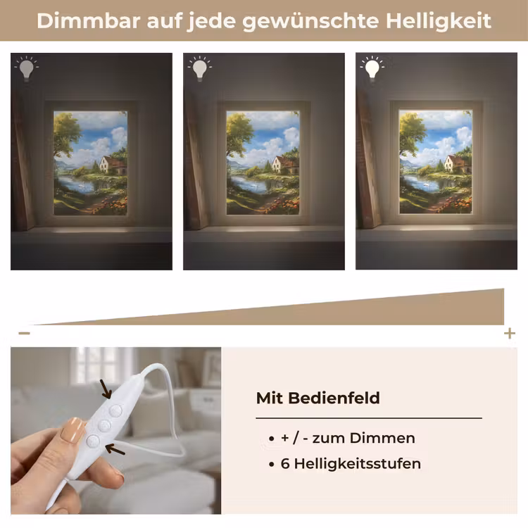 Zwaan - Bomen - Rust Light Box met kabel (Tafellamp) klein -USP_dimbaarDE