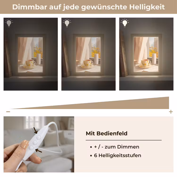 Thee - Boek - Thee - Herfst Light Box met kabel (Tafellamp) klein -USP_dimbaarDE