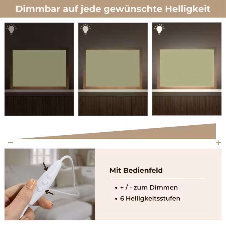 Whispering - Sage - Groen Light Box met kabel (Tafellamp) klein 924 -USP_dimbaarDE