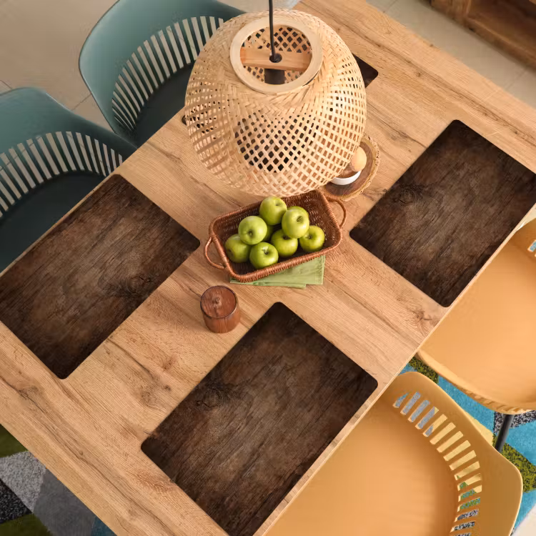Antiek Schuurhout Placemat vinyl groot -zzsfeer5_Kitchenyeah-website