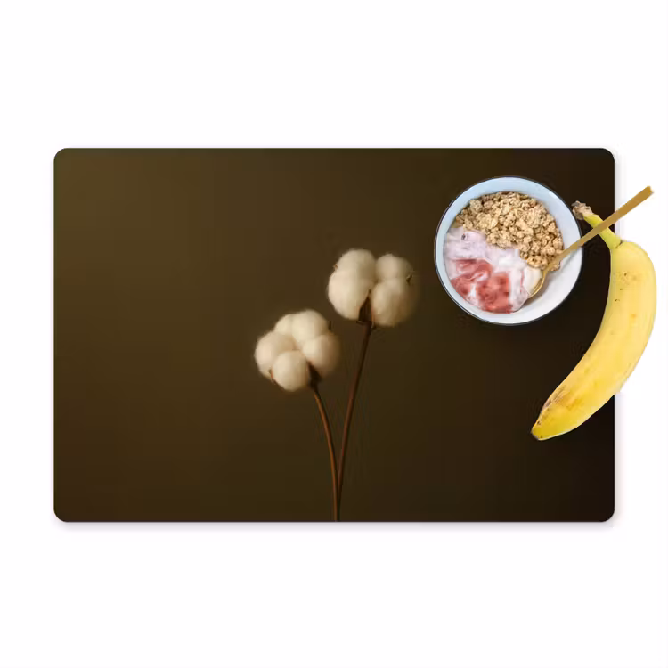 Takken - Katoen - Wit - Bollen Placemat vinyl groot -zzzproduct_Kitchenyeah-website