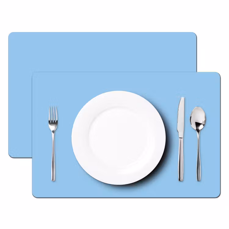 Baby - Blue - Blauw Placemat vinyl groot 368 -zzsfeer2_Kitchenyeah-website