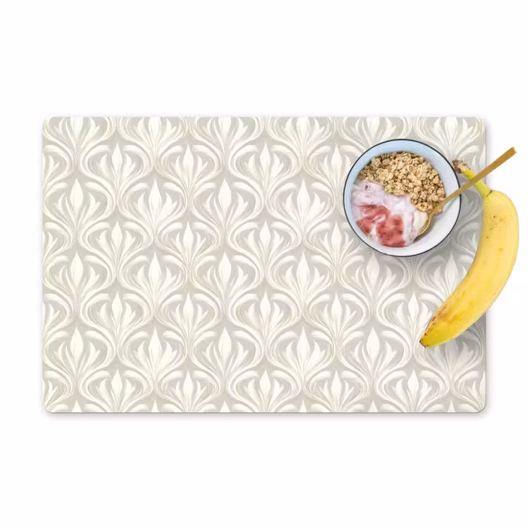 Barok - Patroon - Beige Placemat vinyl groot 368 -zzzproduct_Kitchenyeah-website