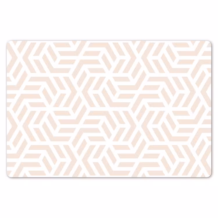 Beige - Geometrie - Patronen - Abstract Placemat vinyl groot 368 -zzsfeer1_Kitchenyeah-website