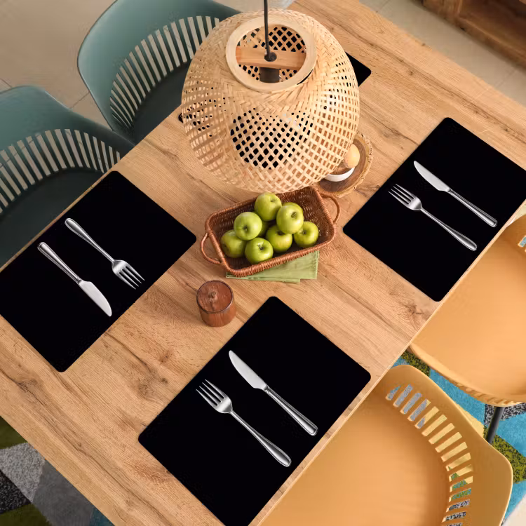 Bestek - Klassiek - Elegant Placemat vinyl groot -zzsfeer5_Kitchenyeah-website