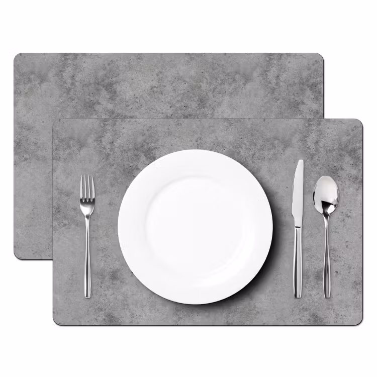 Beton - Grijs - Patronen Placemat vinyl groot 368 -zzsfeer2_Kitchenyeah-website
