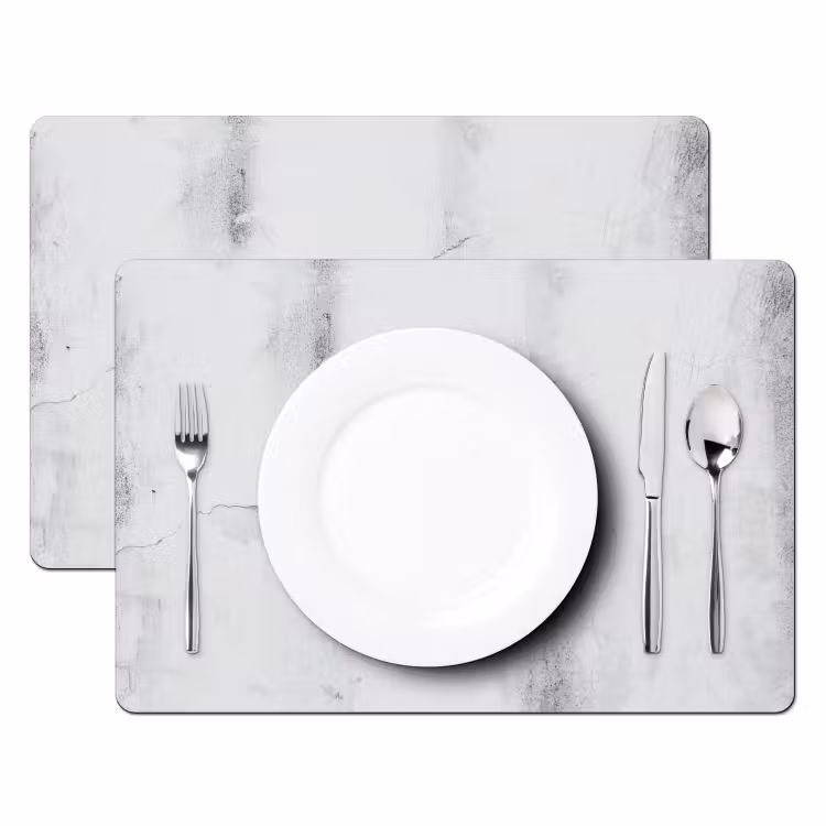 Beton - Grijs - Wit Placemat vinyl groot -zzsfeer2_Kitchenyeah-website
