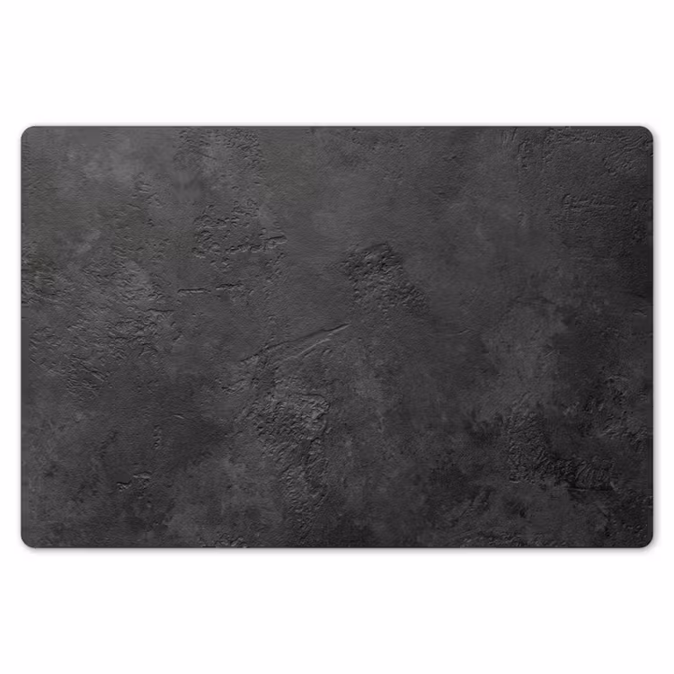 Beton - Structuur - Industrieel - Zwart - Grijs Placemat vinyl groot -zzsfeer1_Kitchenyeah-website