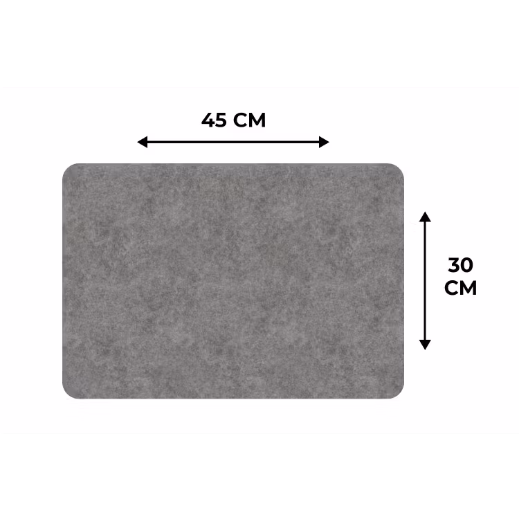 Beton - Textuur - Patronen Placemat vinyl groot 368 -specs
