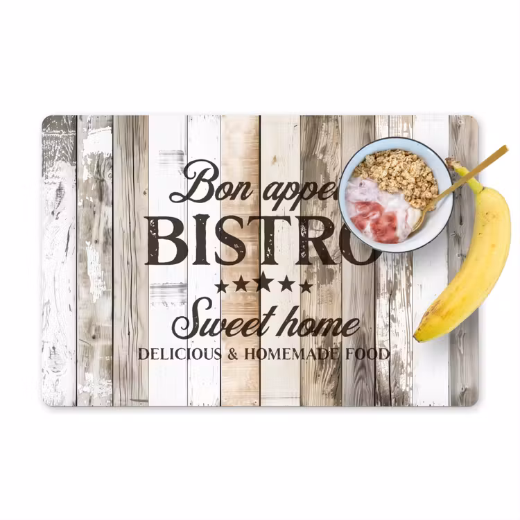 Bistro Welkomstbord Placemat vinyl groot -zzzproduct_Kitchenyeah-website