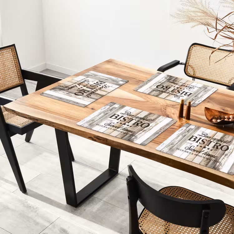 Bistro Welkomstbord Placemat vinyl groot -zzsfeer4_Kitchenyeah-website