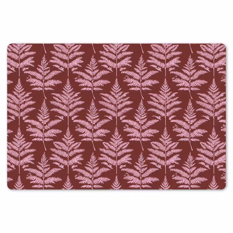 Blad - Patroon - Paars Placemat vinyl groot 368 -zzsfeer1_Kitchenyeah-website