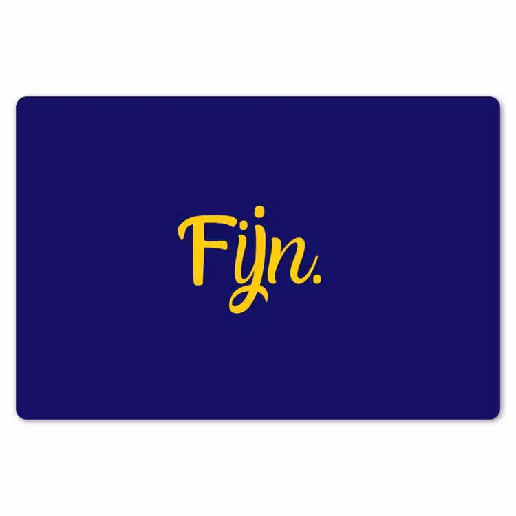 Blauw - Geel - Fijn Placemat vinyl groot -zzsfeer1_Kitchenyeah-website