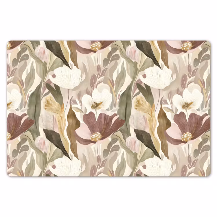 Bloemen - Aquarel - Kleurrijk Placemat vinyl groot 368 -zzsfeer1_Kitchenyeah-website
