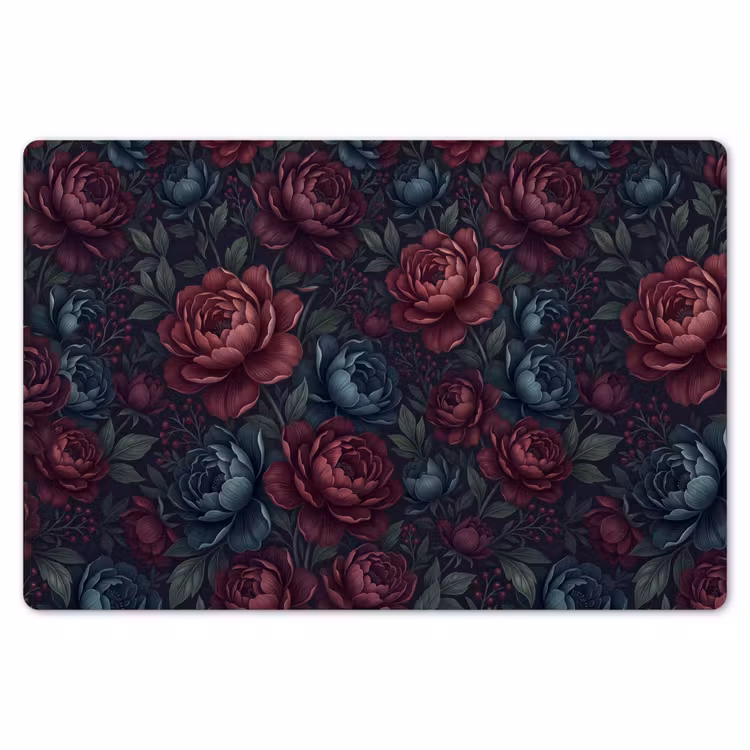 Bloemen - Patroon - Natuur - Klassiek - Donker Placemat vinyl groot -zzsfeer1_Kitchenyeah-website