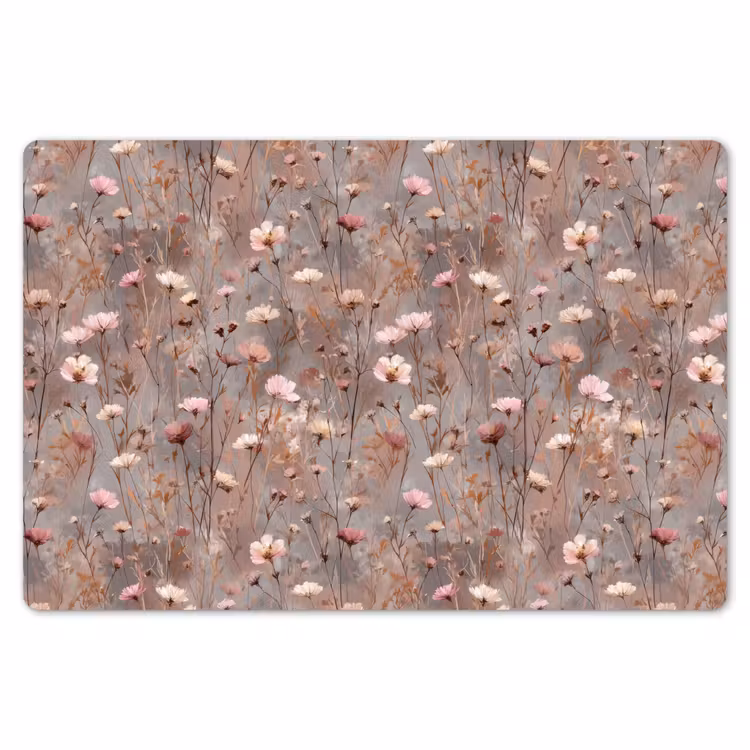 Bloemen - Wild - Pastel Placemat vinyl groot 368 -zzsfeer1_Kitchenyeah-website