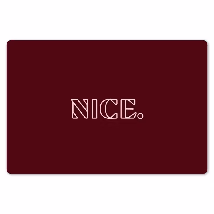 Bordeaux - Nice - minimalistisch Placemat vinyl groot -zzsfeer1_Kitchenyeah-website