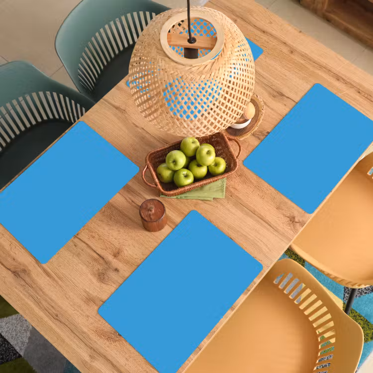 Cerulean - Breeze - Blauw Placemat vinyl groot 368 -zzsfeer5_Kitchenyeah-website