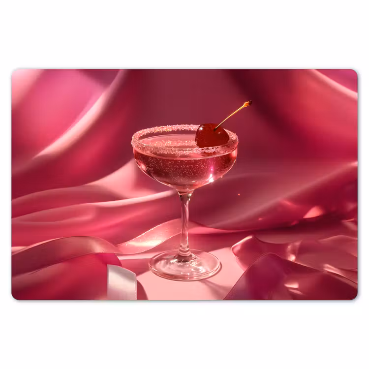 Cocktail - Pink - Luxe Placemat vinyl groot -zzsfeer1_Kitchenyeah-website