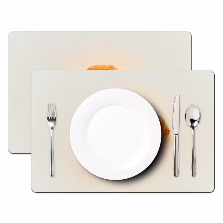 Croissant - Brood - Beige Placemat vinyl groot -zzsfeer2_Kitchenyeah-website
