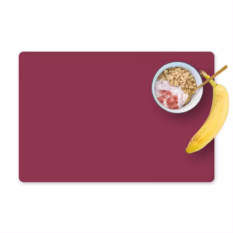 Deep - Rasberry - Rood Placemat vinyl groot 368 -zzzproduct_Kitchenyeah-website