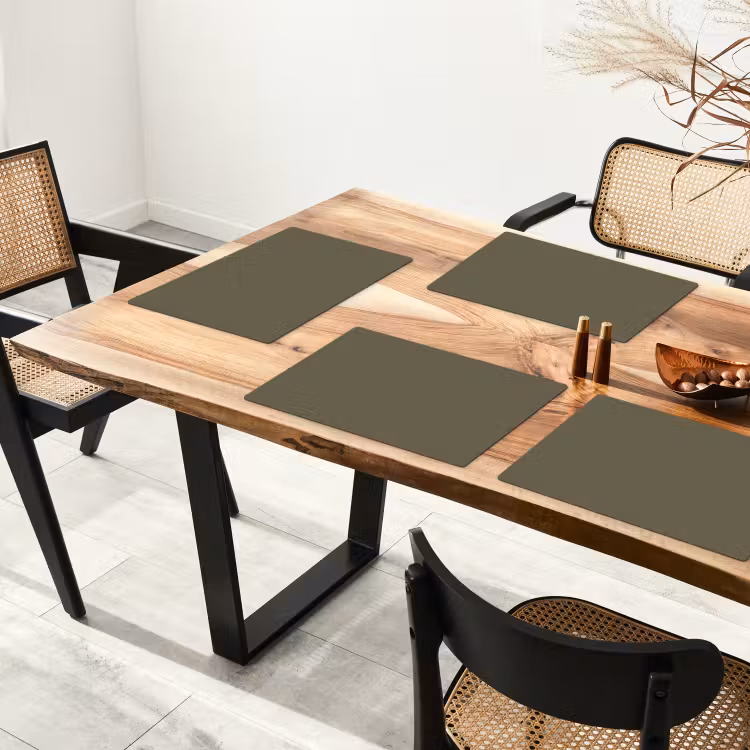 Deep - Khaki - Groen Placemat vinyl groot 368 -zzsfeer4_Kitchenyeah-website