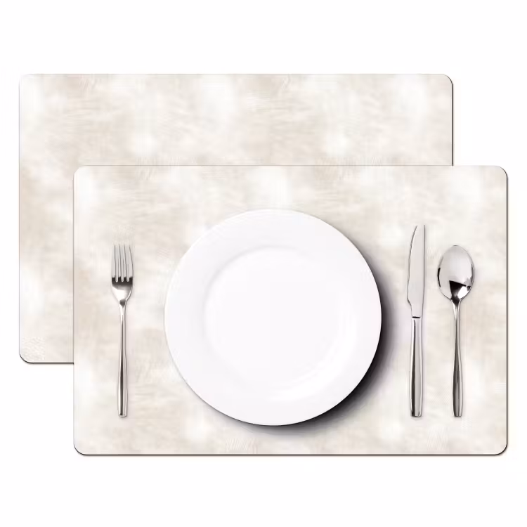 Subtiel - Structuur - Beige Placemat vinyl groot 368 -zzsfeer2_Kitchenyeah-website